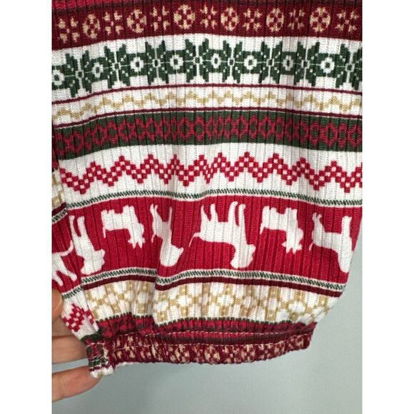 Christmas Theme Pull On Ribbed Loungewear Pajama Pants Women's Small NWOT - Picture 5 of 9